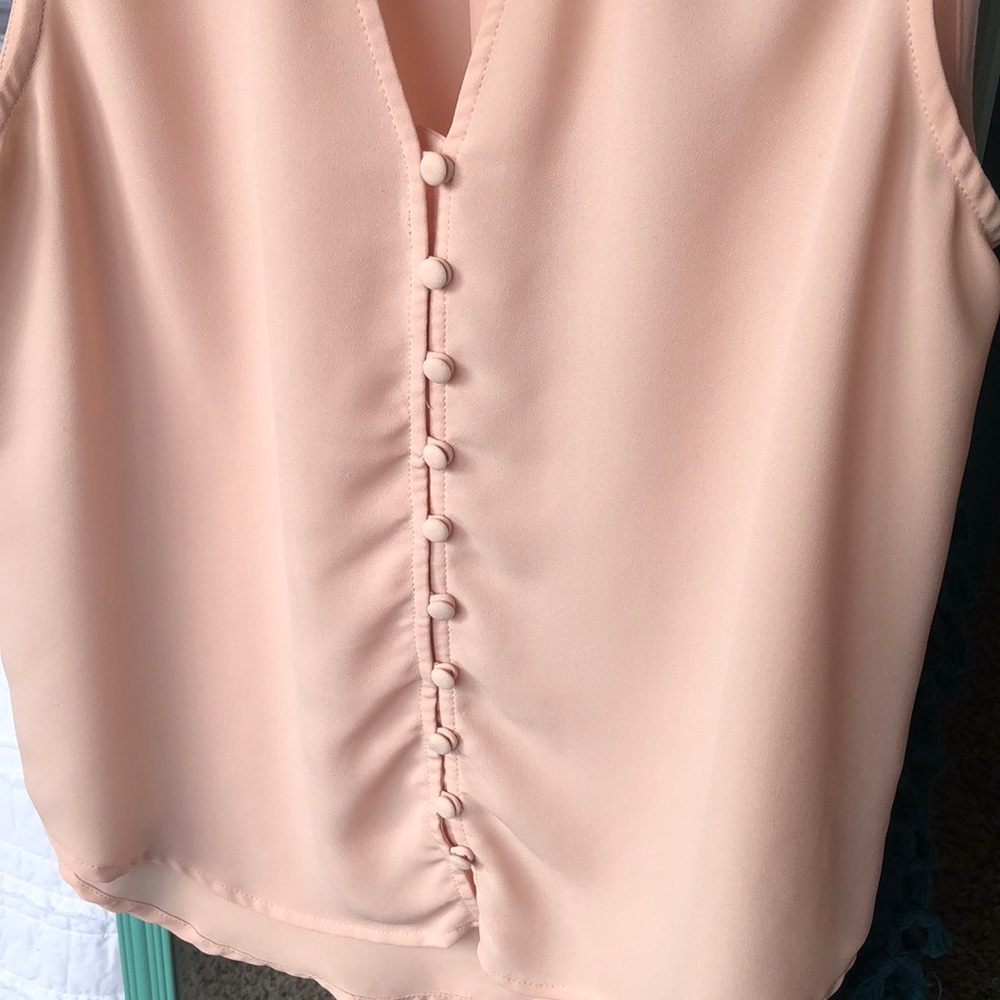 Button front blouse - Picture 2 of 2